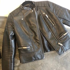 Zara Faux-Leather Jacket